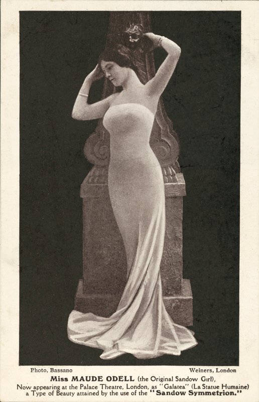 Maude Odell , amerikansk sceneskuespillerinne (s/hv-bilde) av Alexander Bassano