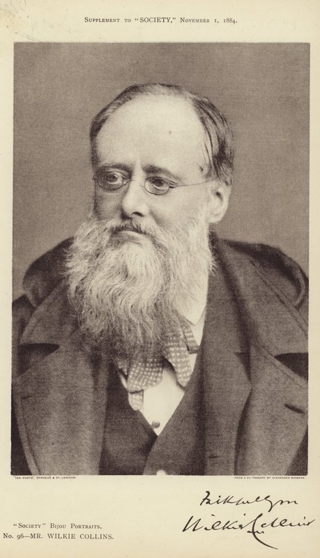 Portrett av Wilkie Collins av Alexander Bassano