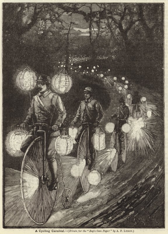 Et sykkelkarneval av Alexander Francis Lydon