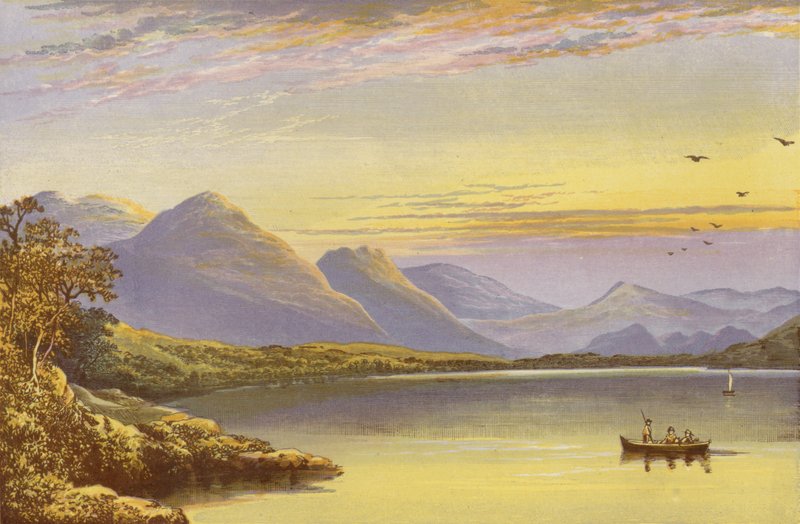 Bassenthwaite Lake av Alexander Francis Lydon