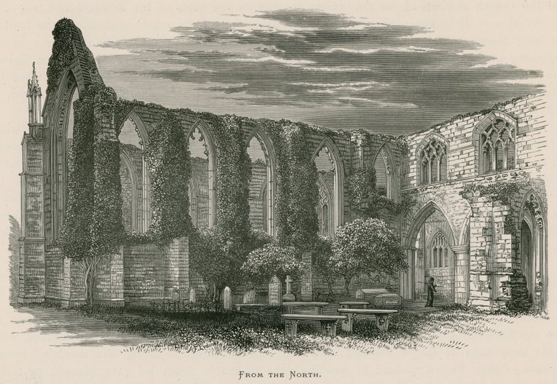 Bolton Priory, fra nord av Alexander Francis Lydon