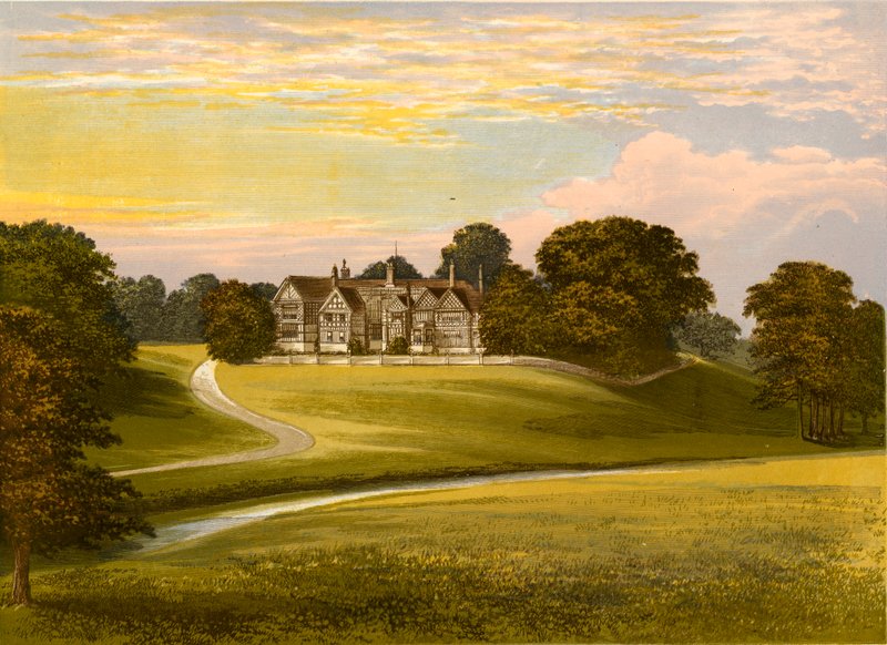 Bramhall Hall av Alexander Francis Lydon