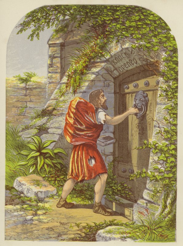 Christian ved porten av Alexander Francis Lydon