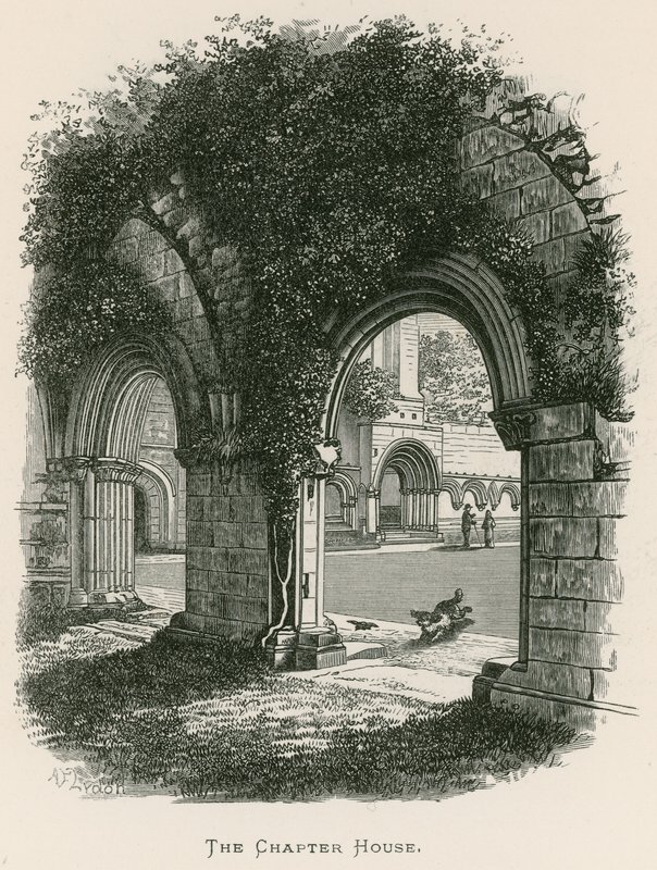 Fountains Abbey, Kapittelhuset av Alexander Francis Lydon