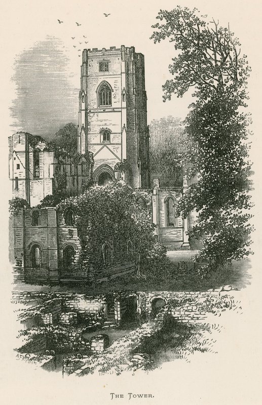Fountains Abbey, The Tower av Alexander Francis Lydon