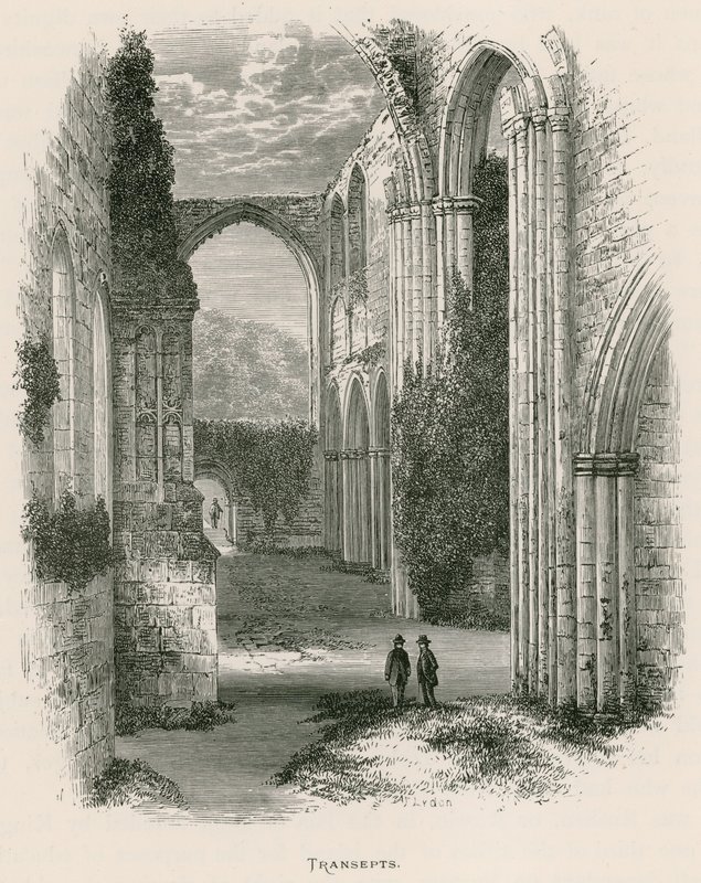 Furness Abbey, transepter av Alexander Francis Lydon
