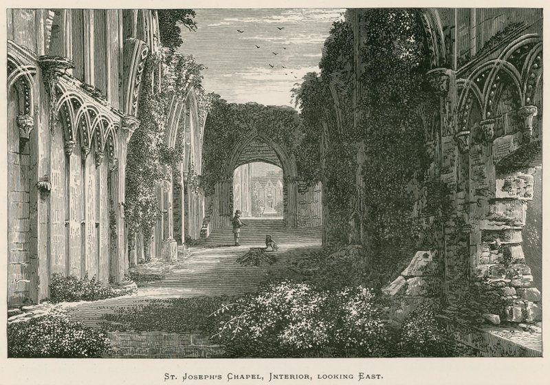 Glastonbury Abbey, St Joseph