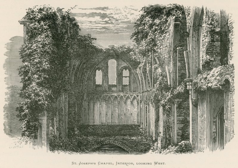 Glastonbury Abbey, St Joseph