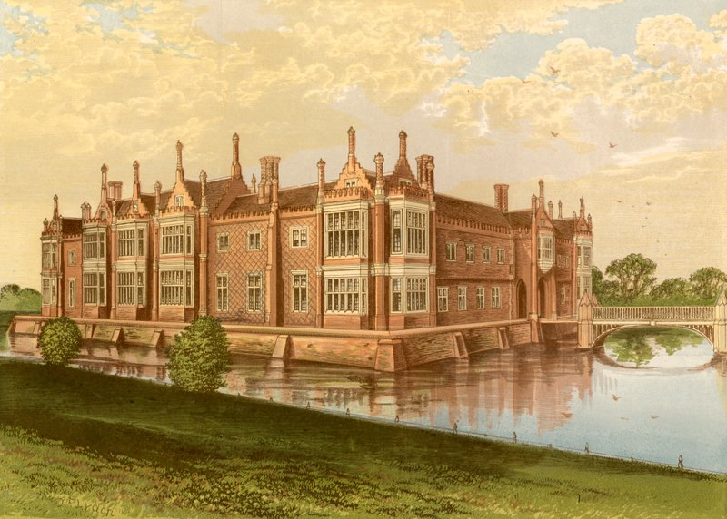 Helmingham Hall av Alexander Francis Lydon