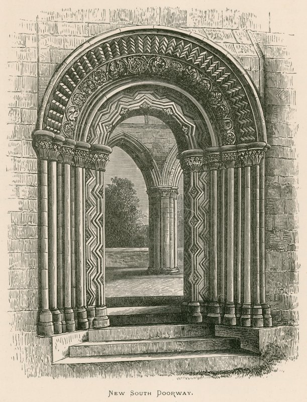 Jedburgh Abbey, New South Doorway av Alexander Francis Lydon