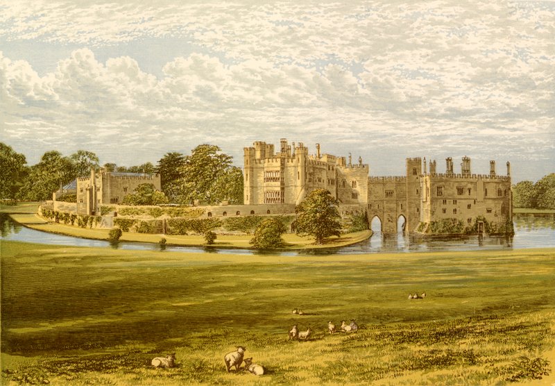 Leeds Castle av Alexander Francis Lydon