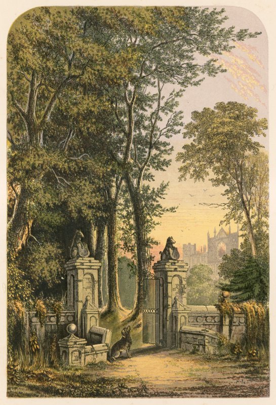 Lord Byrons barn Harolds pilegrimsreise av Alexander Francis Lydon