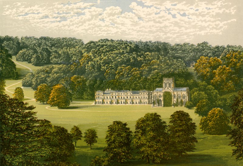 Milton Abbey av Alexander Francis Lydon