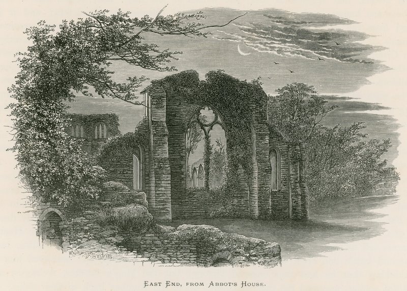 Netley Abbey, East End, fra Abbot