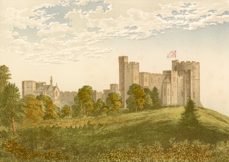 Peckforton Castle av Alexander Francis Lydon