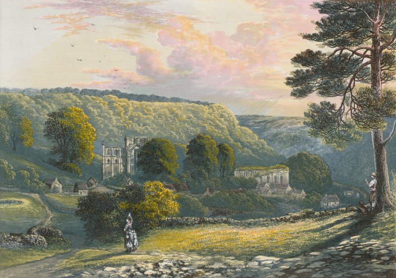 Rievaulx Abbey av Alexander Francis Lydon