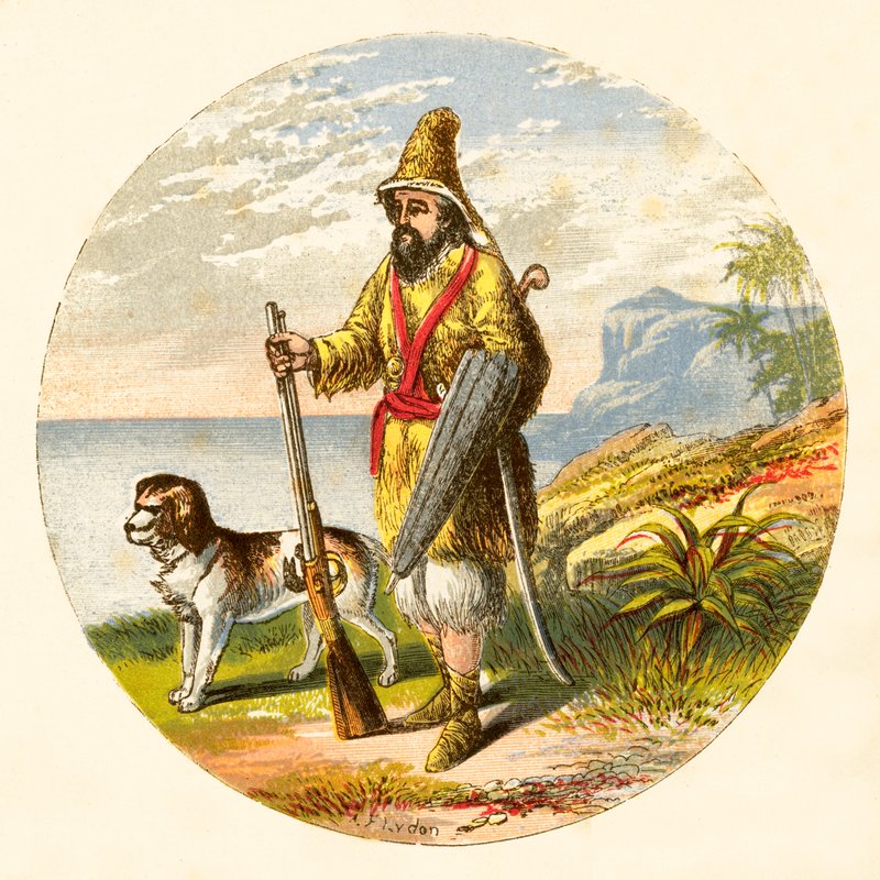 Robinson Crusoe av Alexander Francis Lydon