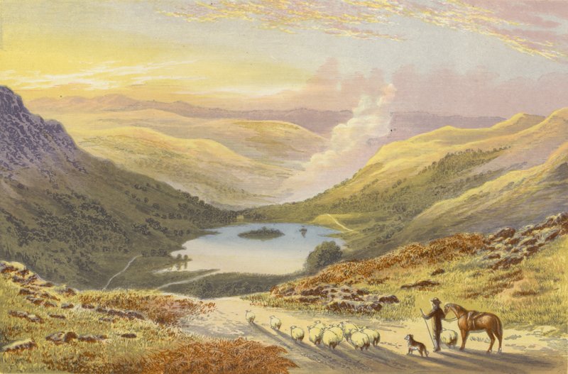 Rydal Water, fra Loughrigg Terrace av Alexander Francis Lydon