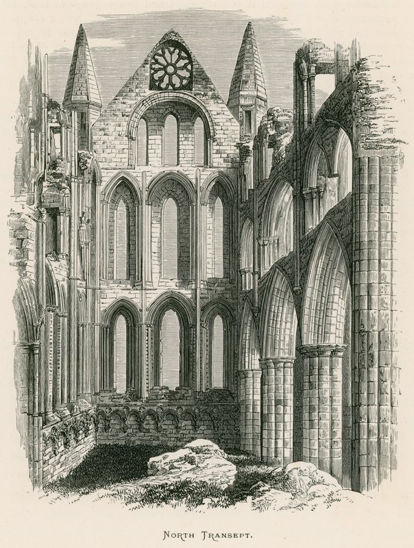 Whitby Abbey, North Transept av Alexander Francis Lydon