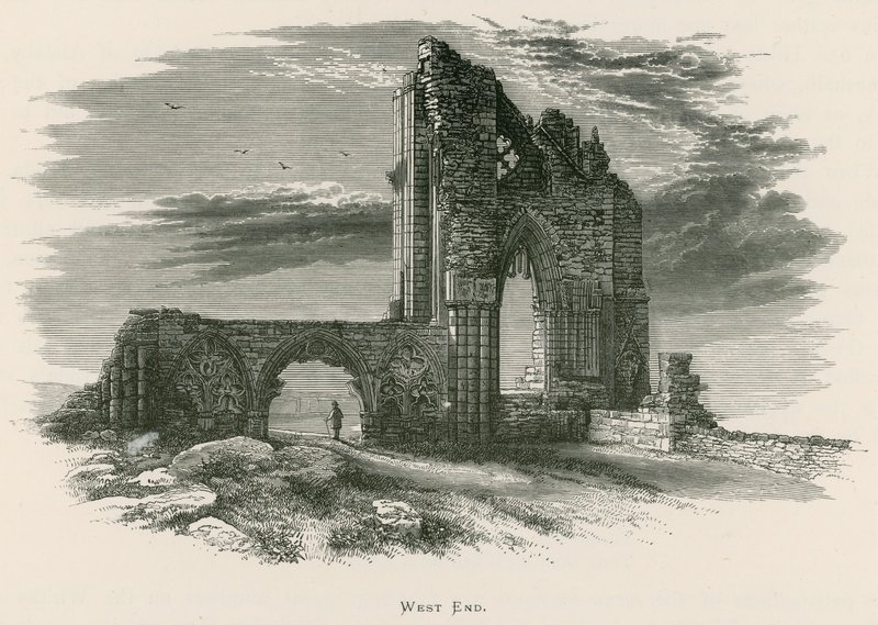 Whitby Abbey, West End av Alexander Francis Lydon
