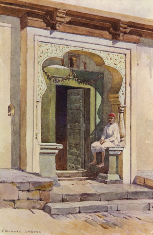En døråpning, Poona av Alexander Henry Hallam Murray