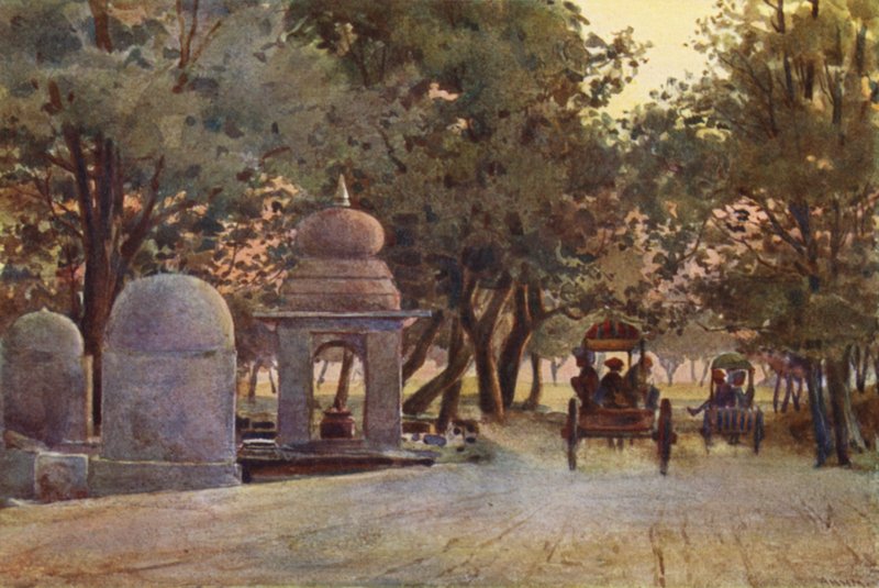 Tilbake fra Mela, Allahabad av Alexander Henry Hallam Murray