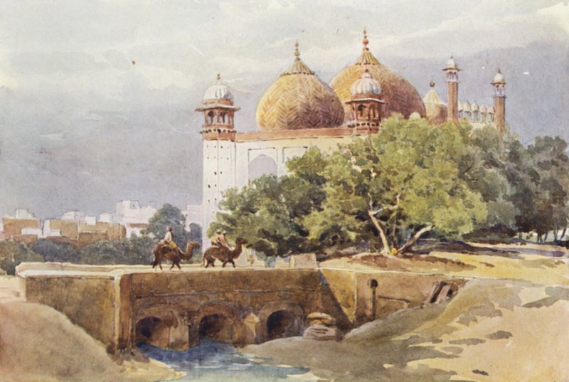 Jumma Musjid, Agra av Alexander Henry Hallam Murray