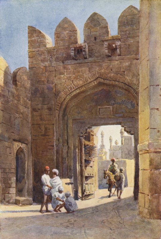 Shahpur-porten, Bijapur av Alexander Henry Hallam Murray