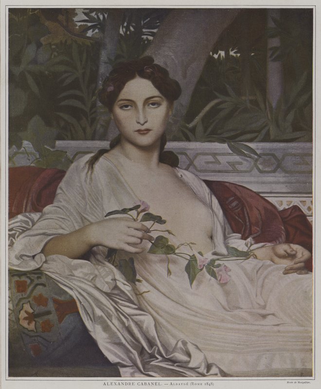 Albayde (Roma 1848) av after Alexandre Cabanel