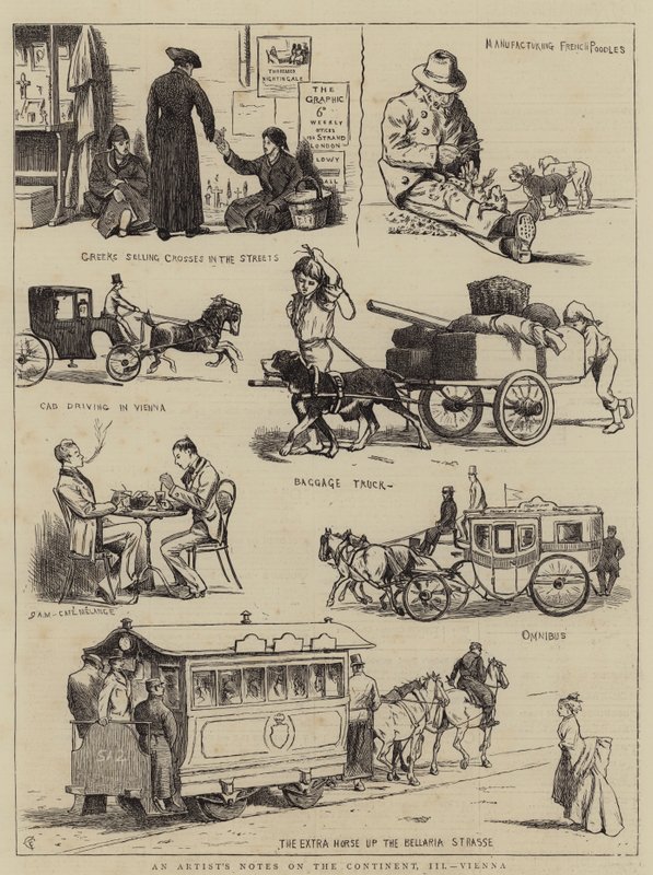 En kunstners notater om kontinentet, III, Wien av Alfred Chantrey Corbould