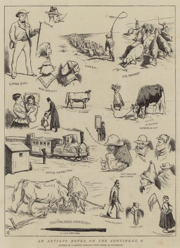 En kunstners notater om kontinentet, V av Alfred Chantrey Corbould