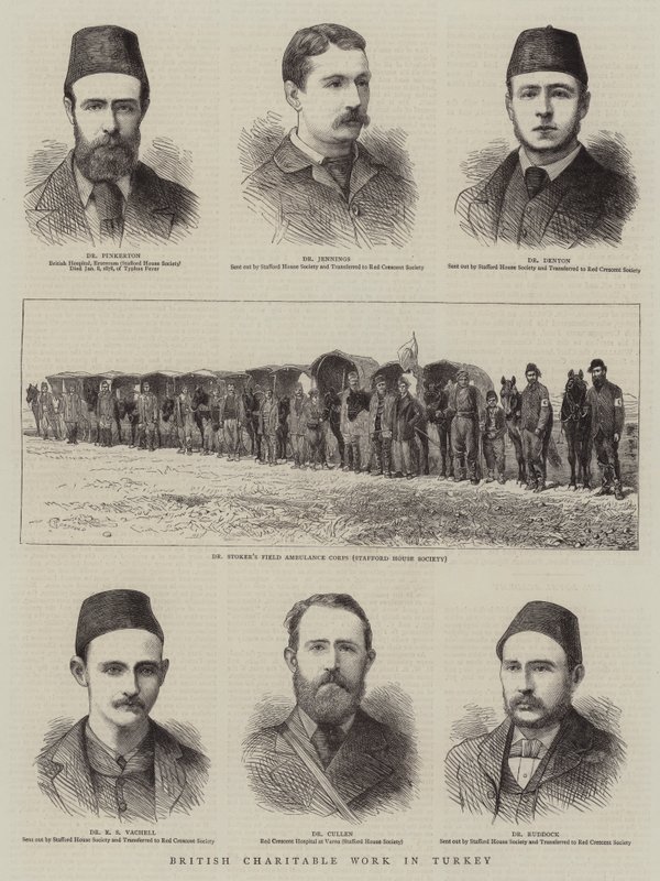 Britisk veldedig arbeid i Tyrkia av Alfred Chantrey Corbould