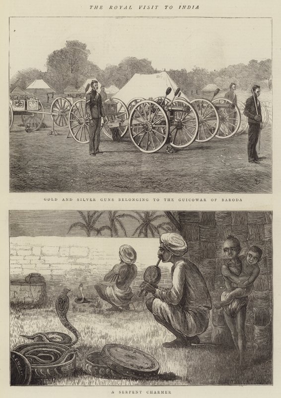 Det kongelige besøket i India av Alfred Chantrey Corbould