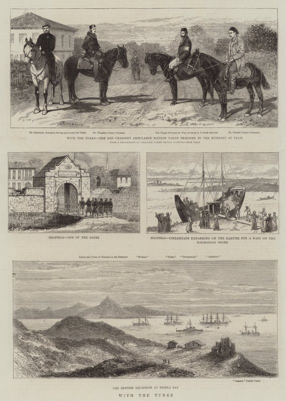 Med tyrkerne av Alfred Chantrey Corbould