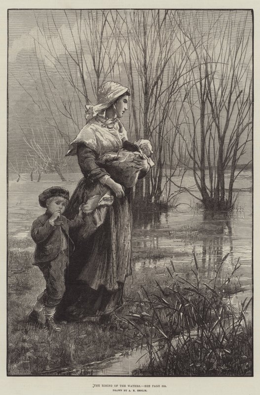The Rising of the Waters av Alfred Edward Emslie