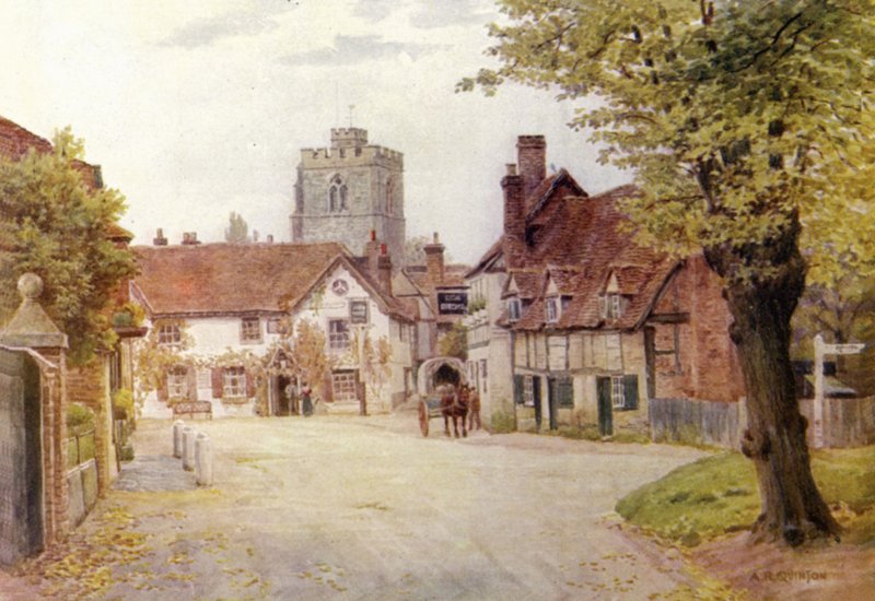 Bray Village av Alfred Robert Quinton