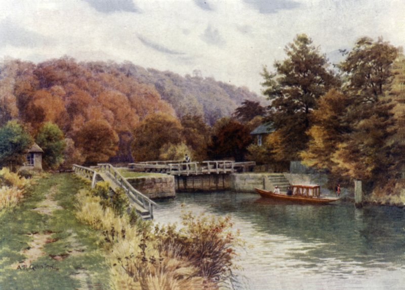 Cookham Lock av Alfred Robert Quinton