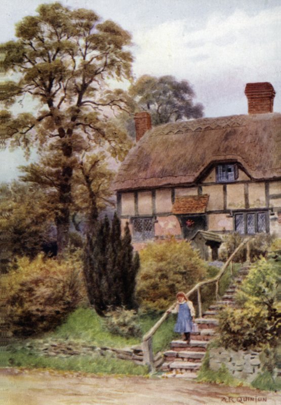 Cottage Steps, Ardington, Berkshire av Alfred Robert Quinton
