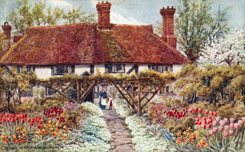 Hytte i Groombridge, Kent av Alfred Robert Quinton