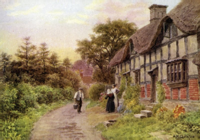 Kveld, Elmley Castle, Worcester av Alfred Robert Quinton