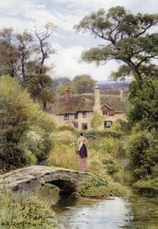 Gangbro, nær Porlock, Somerset av Alfred Robert Quinton