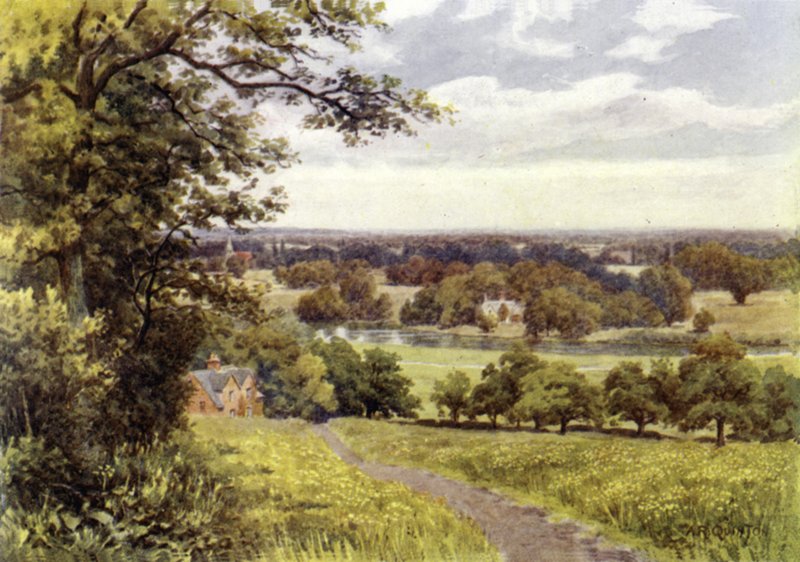 Magna Carta Island av Alfred Robert Quinton