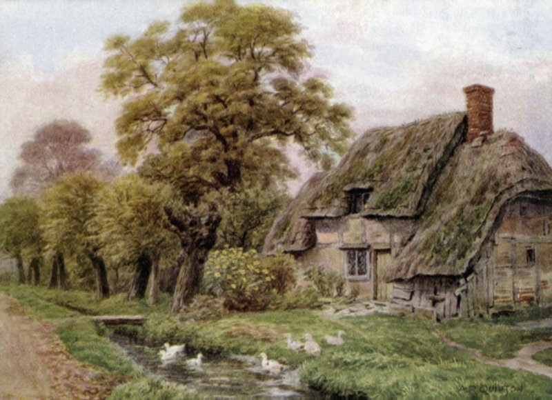 The Brook, Steventon, Berks av Alfred Robert Quinton