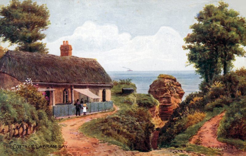 Hytta, Ladram Bay av Alfred Robert Quinton