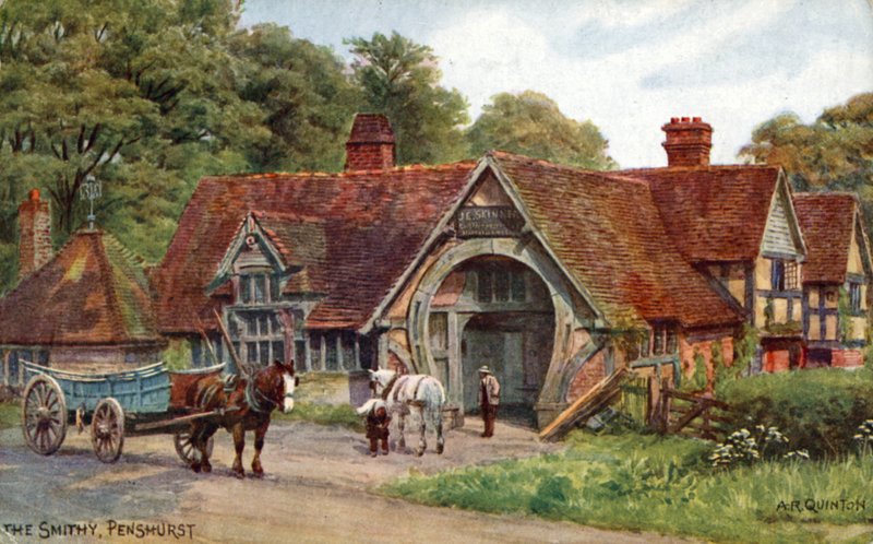 Smia, Penshurst, Kent av Alfred Robert Quinton