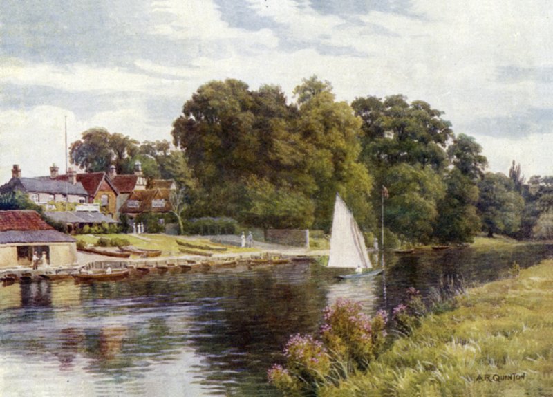 Krigsgrav av Alfred Robert Quinton