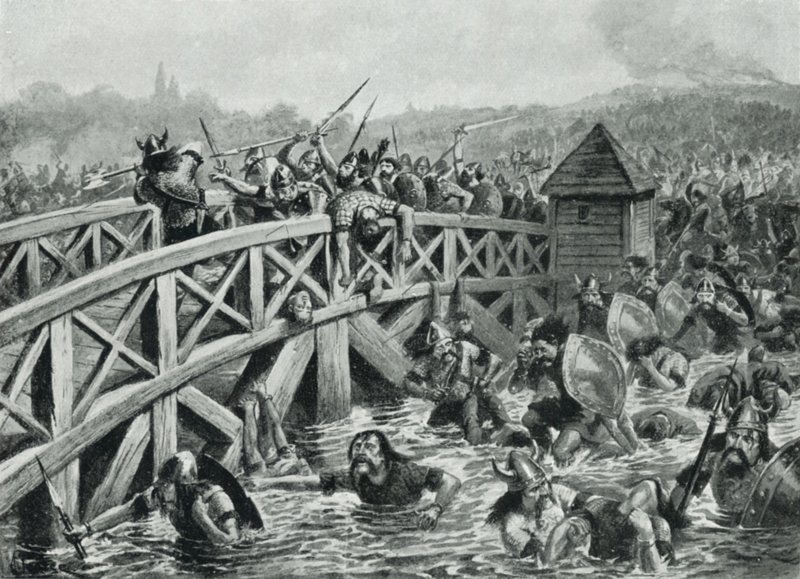 Slaget ved Stamford Bridge, 25. september av Alfred (after) Pearse