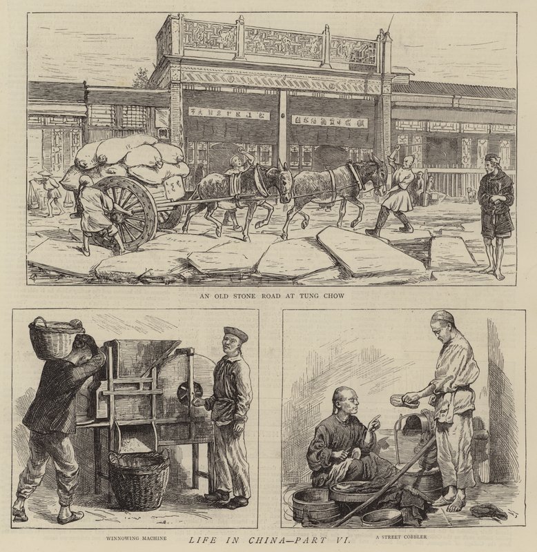 Livet i Kina, del VI av Alfred Chantrey Corbould