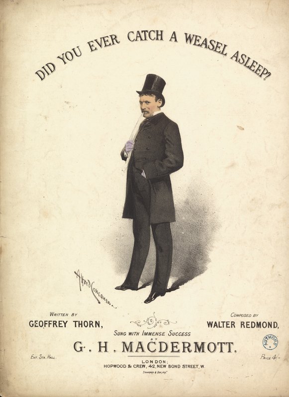 Har du noen gang tatt en vesle i søvn av Alfred Concanen