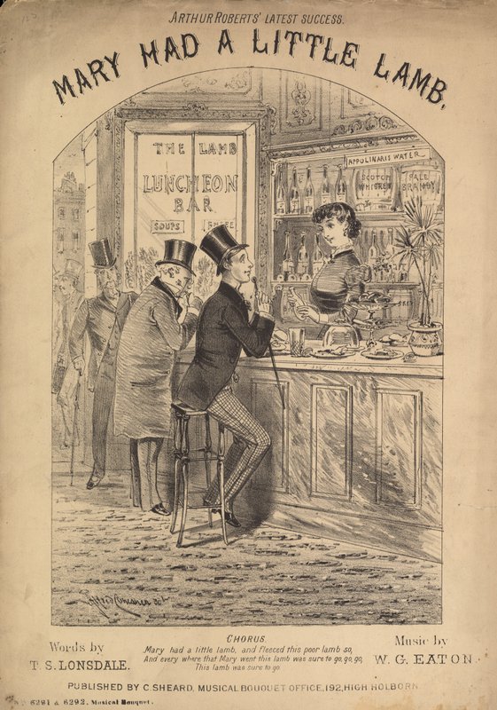 Mary hadde et lite lam av Alfred Concanen